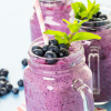 Blueberry- Easy and Yummy Smoothie Options to Make for Breakfast!