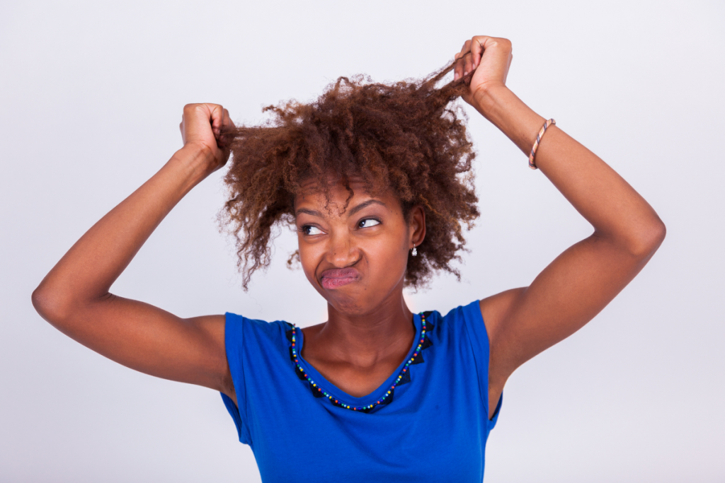 Frizzy and Tangled Hair- Top 5 Reasons Relaxed Hair Gets Damaged!