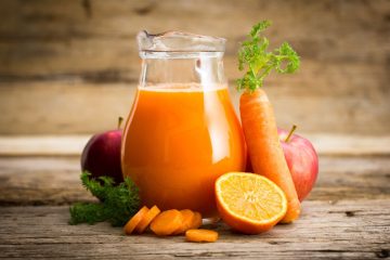Carrot and Apple- 3 Yummy and Quick Smoothies for Glowing Skin this Christmas!